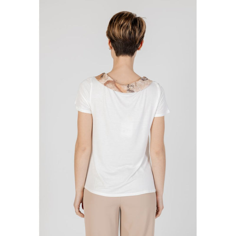 Beige Viscose Tops & T-Shirt Alviero Martini Prima Classe