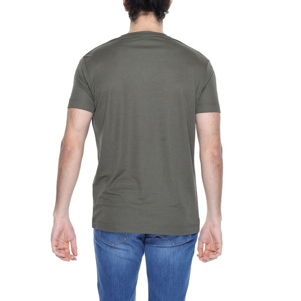 Green Viscose T-Shirt Alviero Martini Prima Classe