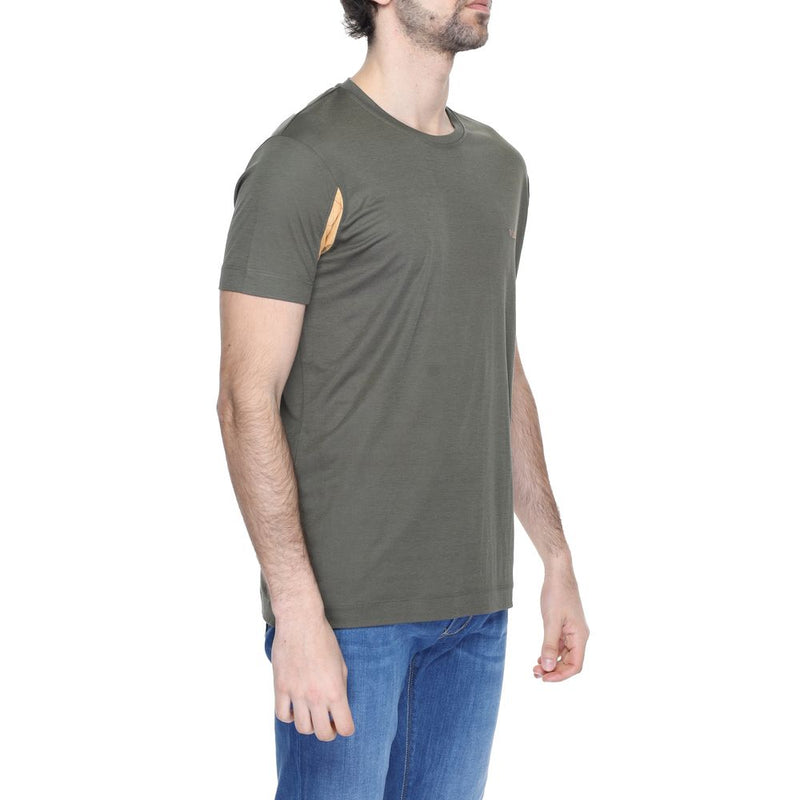 Green Viscose T-Shirt Alviero Martini Prima Classe