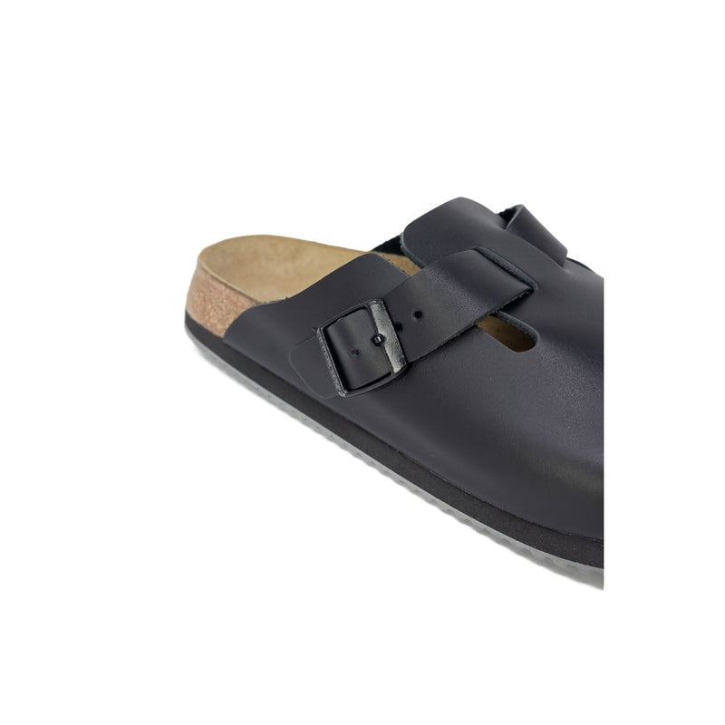 Black Leather Sandal Birkenstock