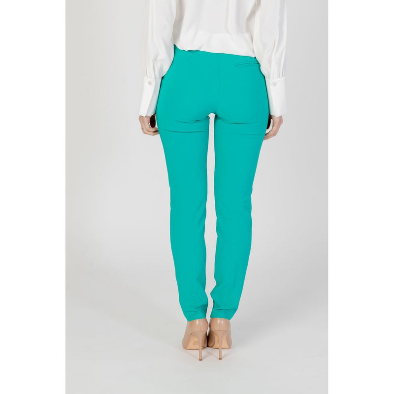 Green Polyester Jeans & Pant Rinascimento