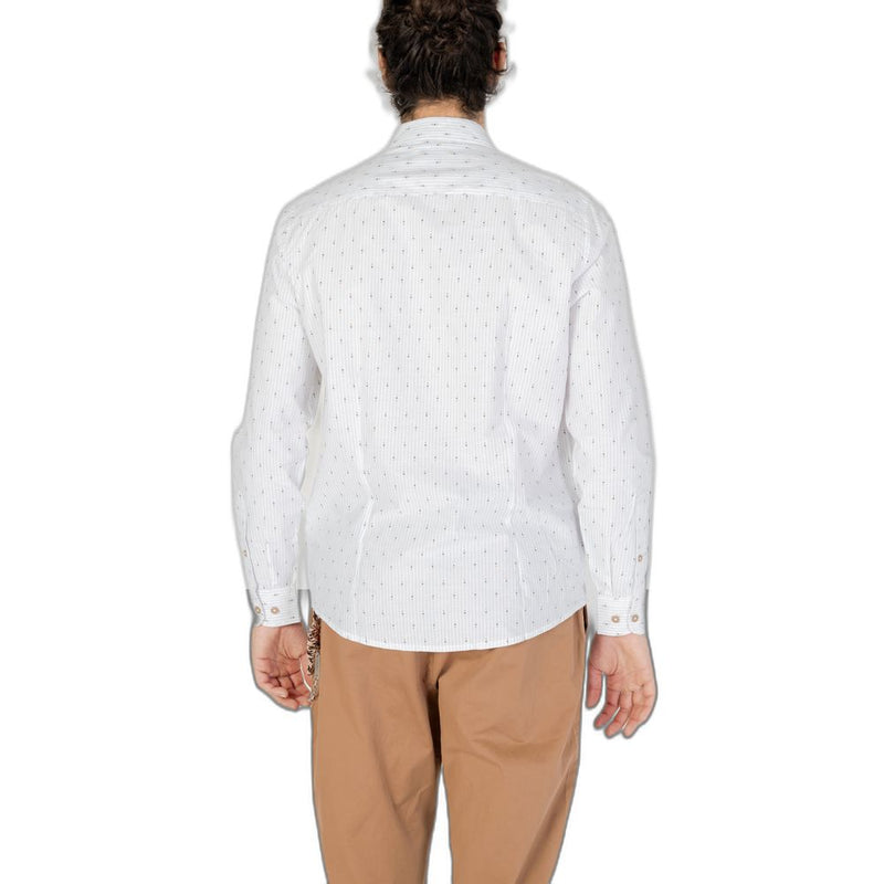 White Cotton Shirt Hamaki-Ho