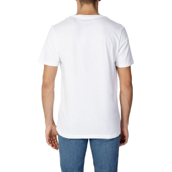 White Cotton T-Shirt Jack Jones