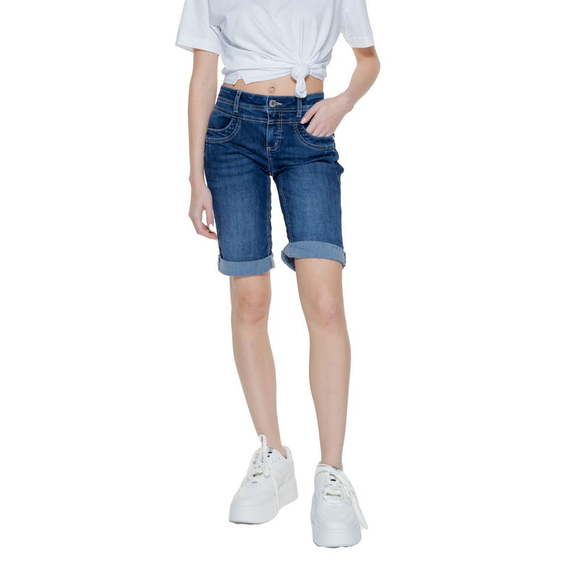 Blue Cotton Short Street One