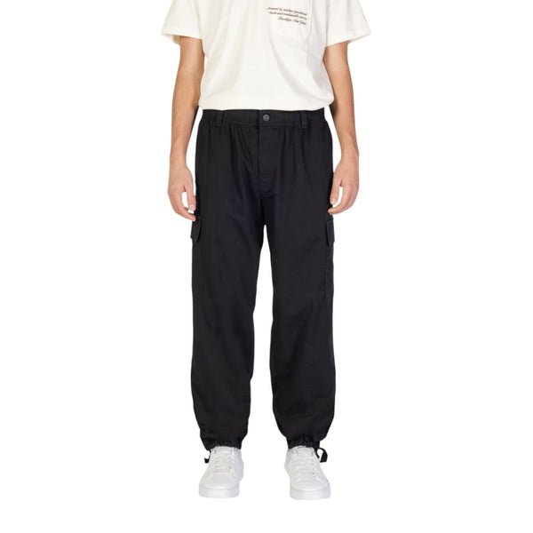 Black Cotton Cotton Jeans & Pant Calvin Klein Jeans
