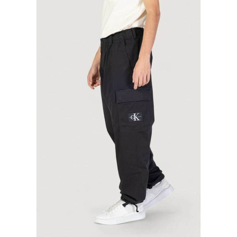 Black Cotton Cotton Jeans & Pant Calvin Klein Jeans