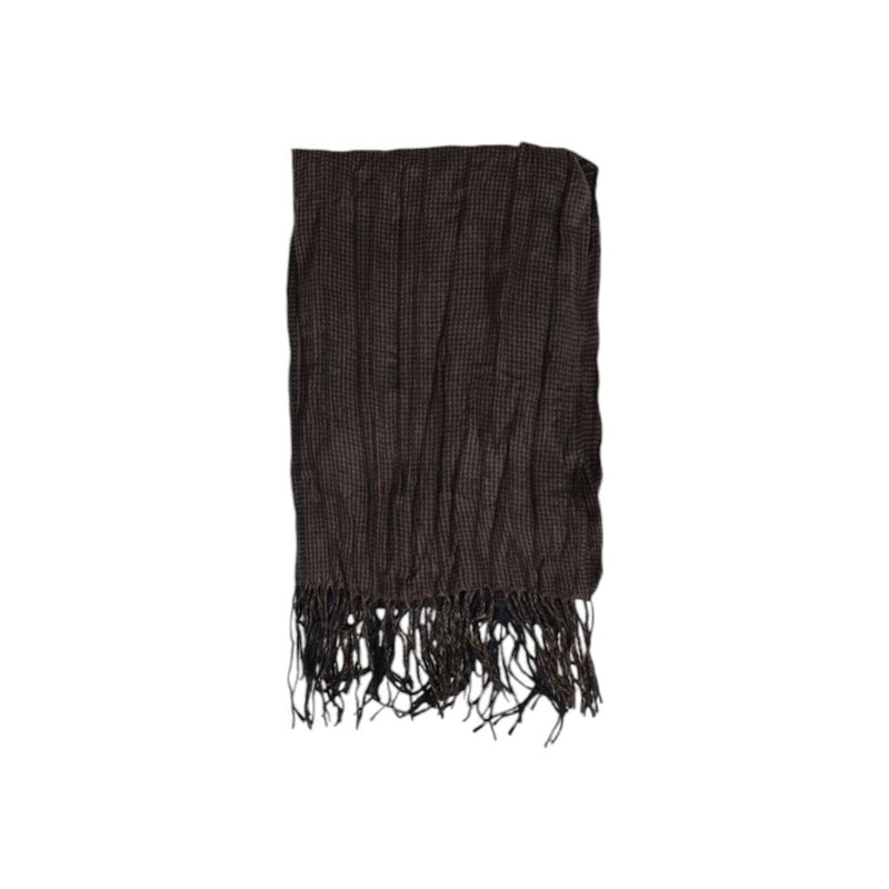 Brown Polyester Scarf Antony Morato