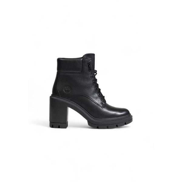 Black Recycled Leather Pump Timberland