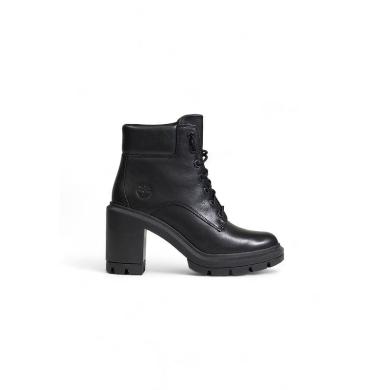 Black Recycled Leather Pump Timberland
