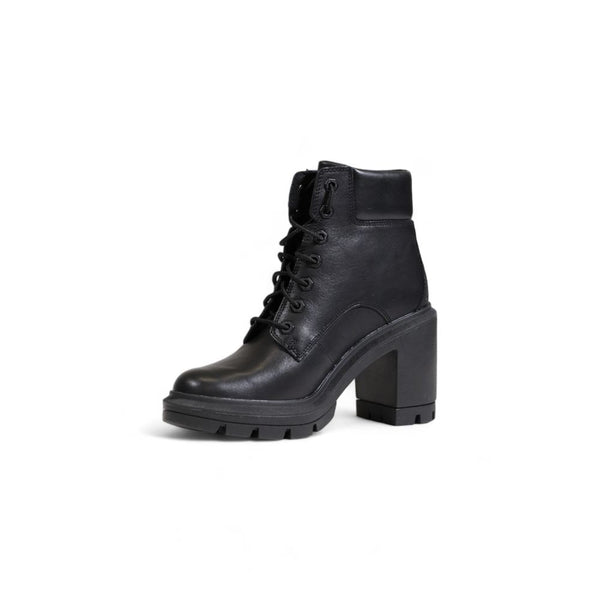 Black Recycled Leather Pump Timberland