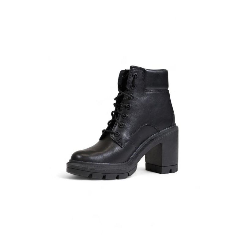 Black Recycled Leather Pump Timberland