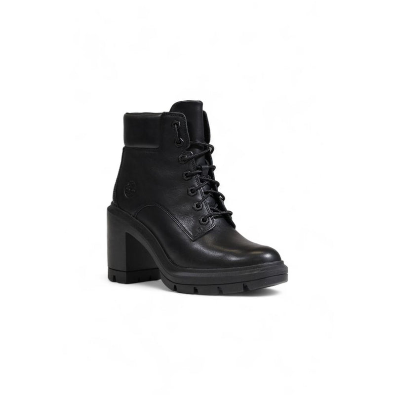 Black Recycled Leather Pump Timberland