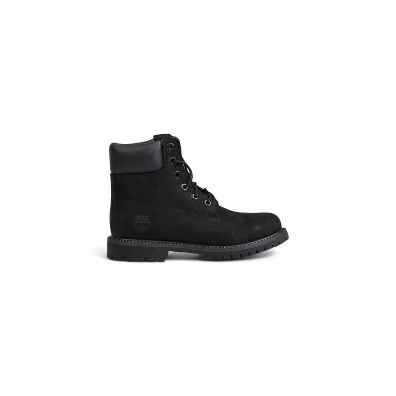 Black Recycled Leather Boot Timberland