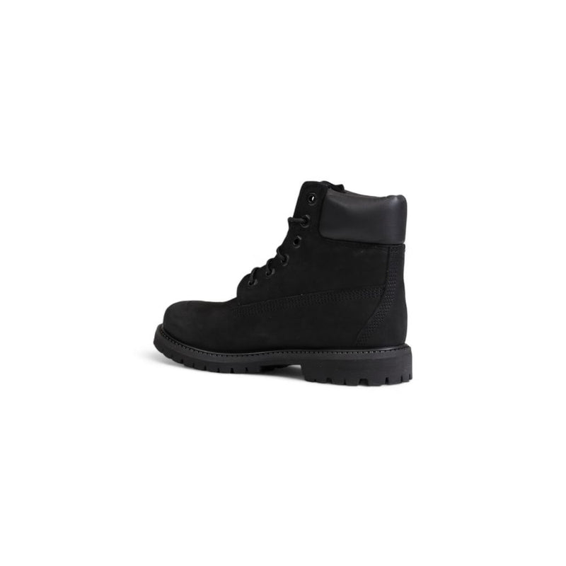 Black Recycled Leather Boot Timberland
