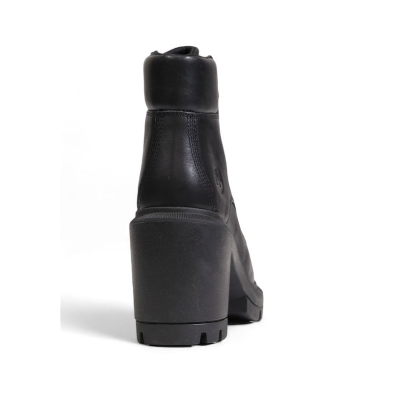 Black Recycled Leather Pump Timberland