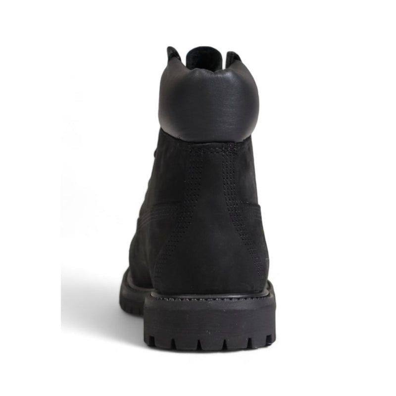 Black Recycled Leather Boot Timberland