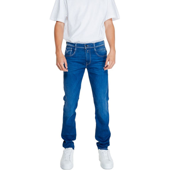 Blue Cotton Jeans & Pant Replay