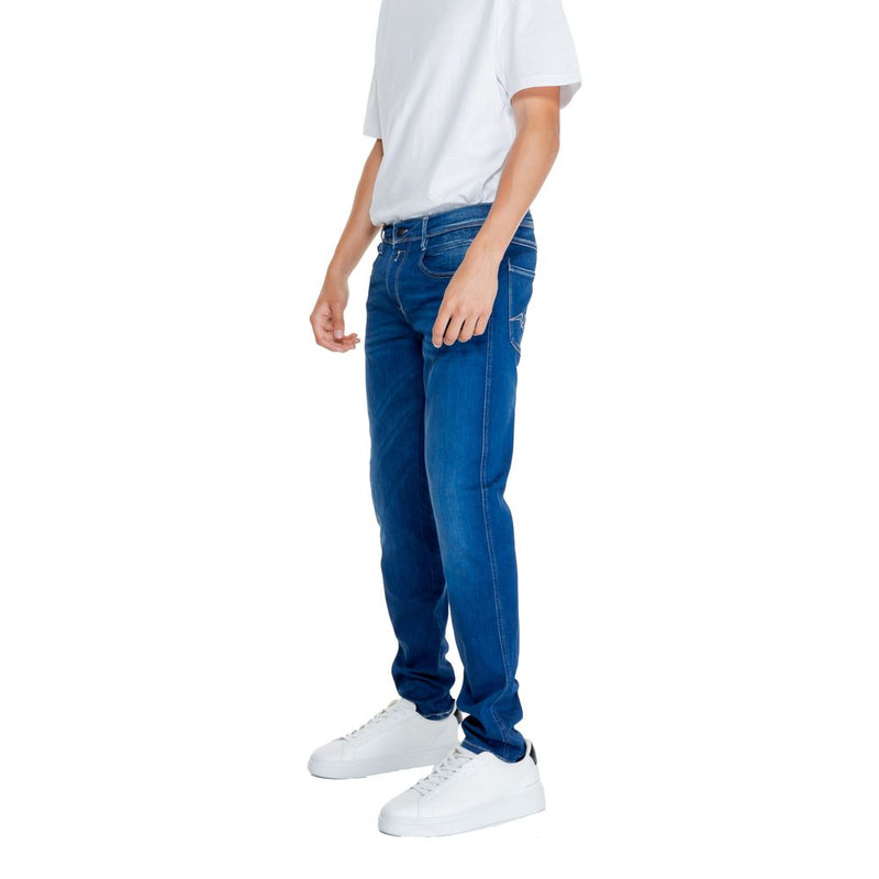 Blue Cotton Jeans & Pant Replay