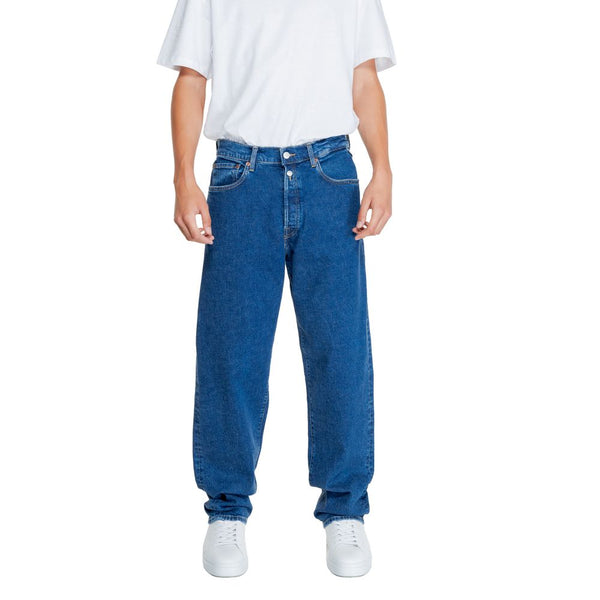 Blue Cotton Relaxed Fit Jean Replay