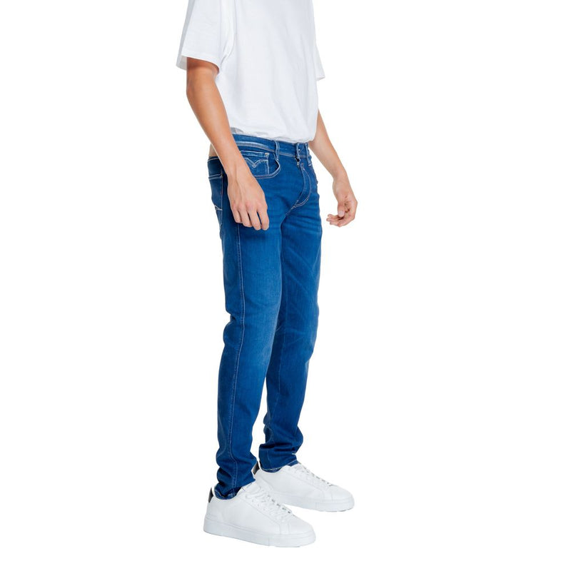 Blue Cotton Jeans & Pant Replay