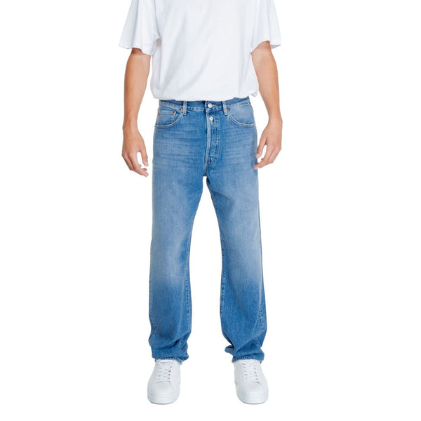 Blue Cotton Jeans & Pant Replay