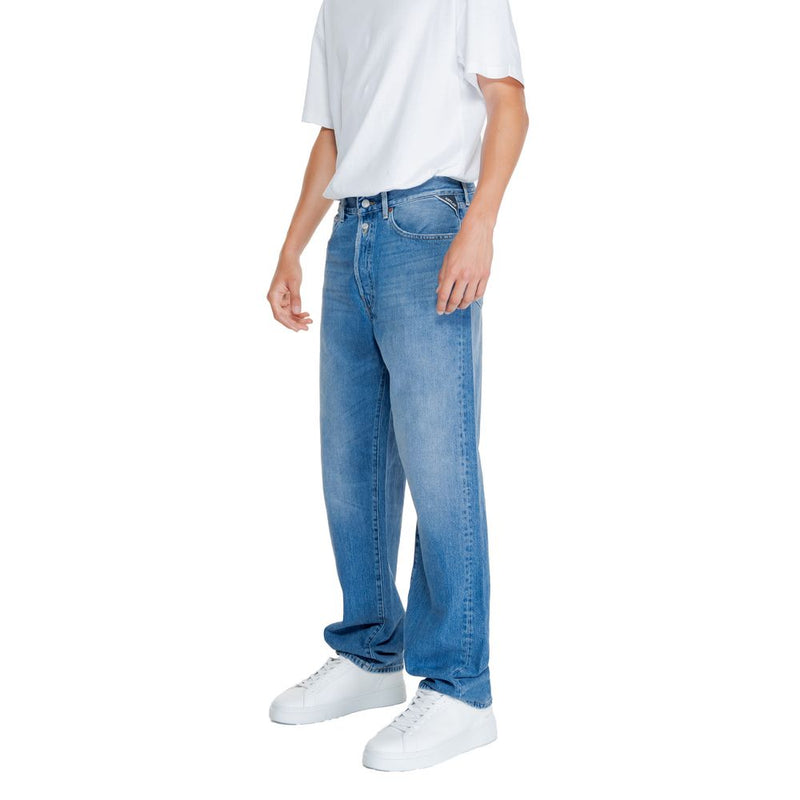 Blue Cotton Jeans & Pant Replay