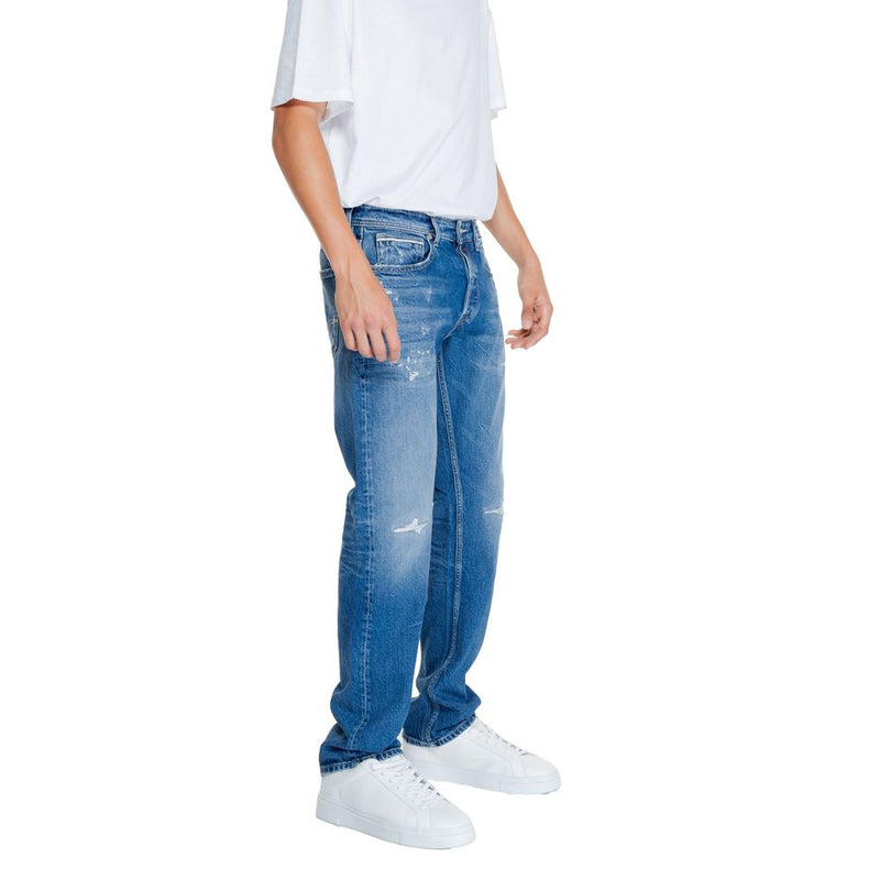 Blue Cotton Jeans & Pant Replay