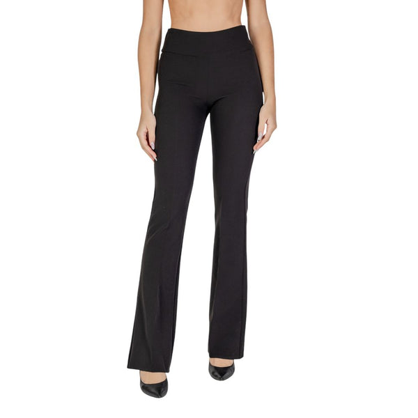 Black Polyester Jeans & Pant Sandro Ferrone