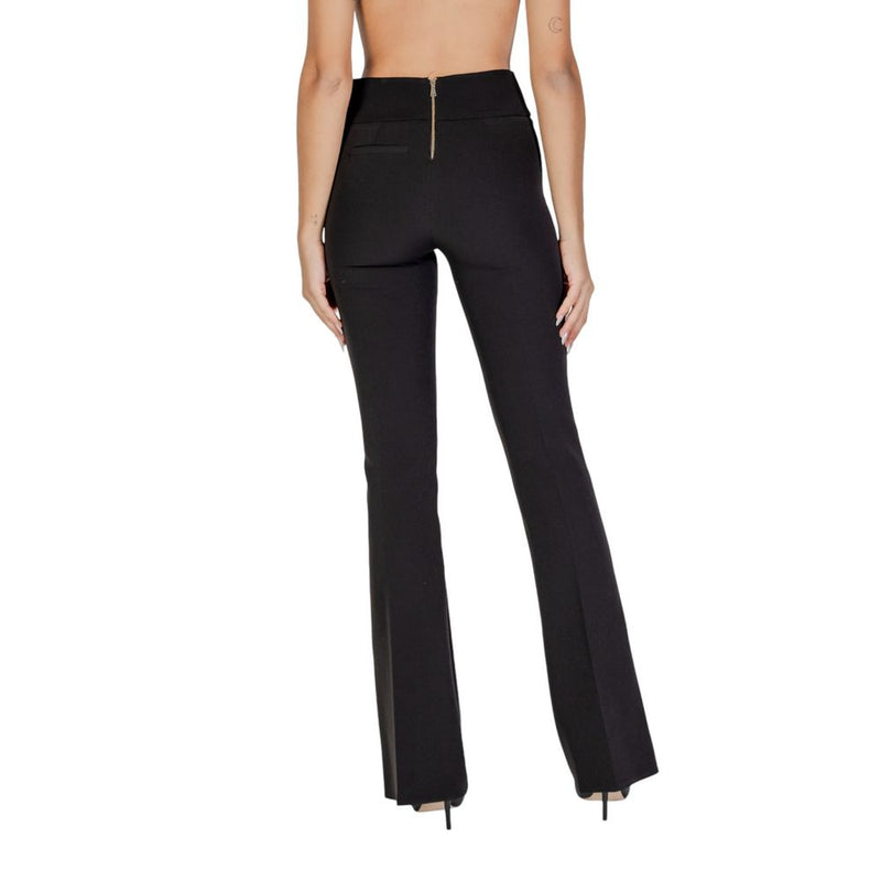 Black Polyester Jeans & Pant Sandro Ferrone