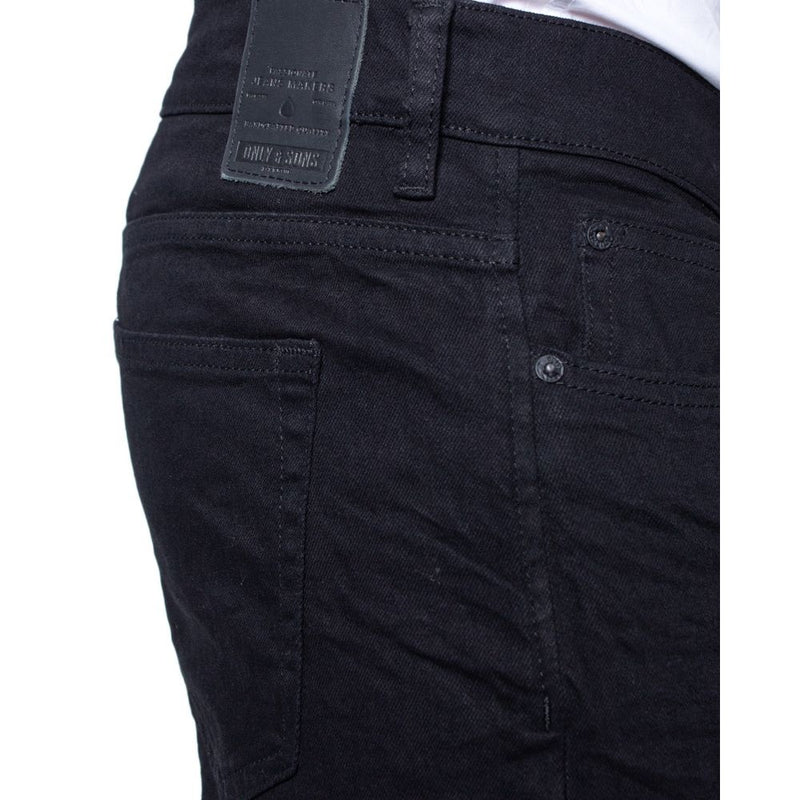 Black Cotton Jeans & Pant Only & Sons