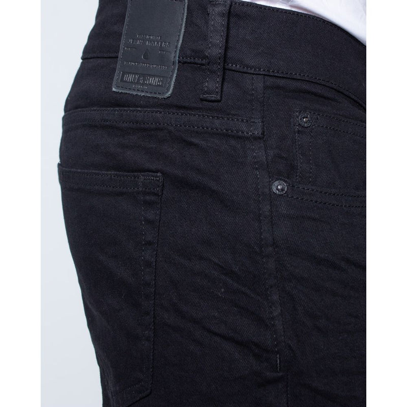 Black Cotton Jeans & Pant Only & Sons