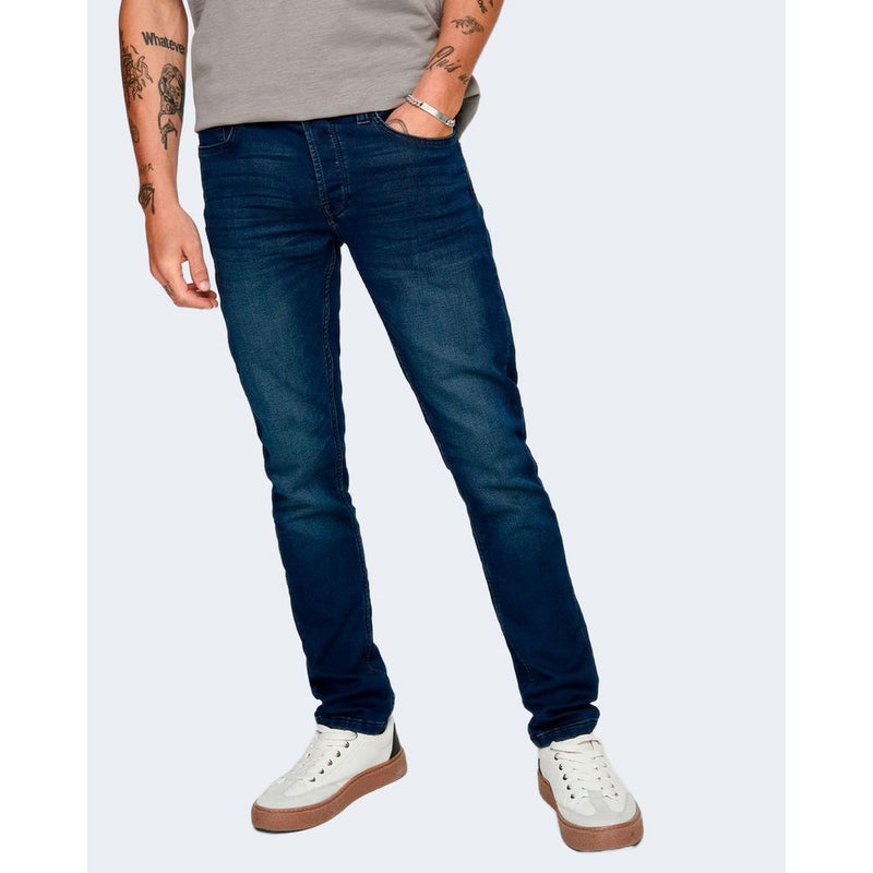 Blue Cotton Jeans & Pant Only & Sons