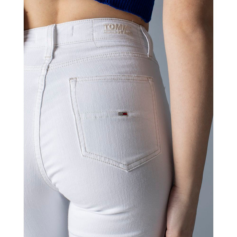 White Cotton Jeans & Pant Tommy Hilfiger Jeans