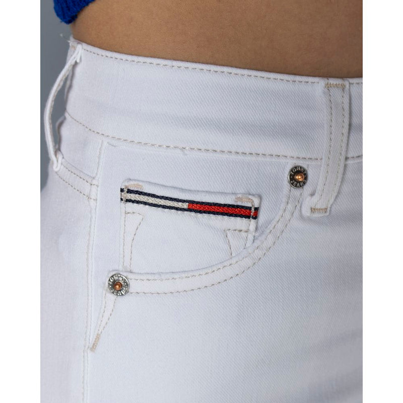 White Cotton Jeans & Pant Tommy Hilfiger Jeans