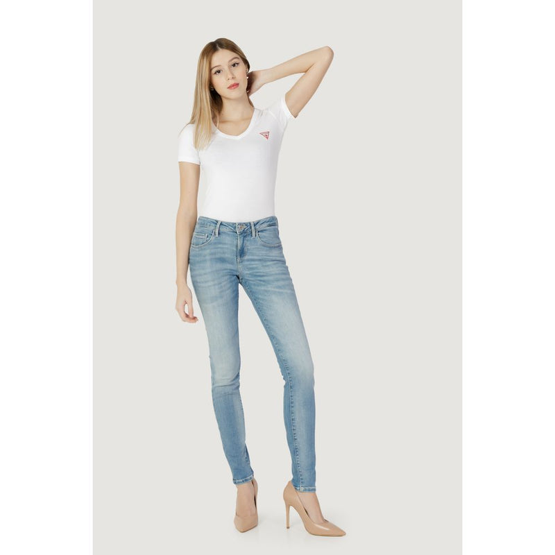 Blue Cotton Jeans & Pant Guess