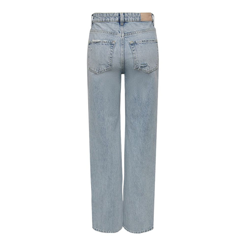 Light Blue Cotton Jeans & Pant Only