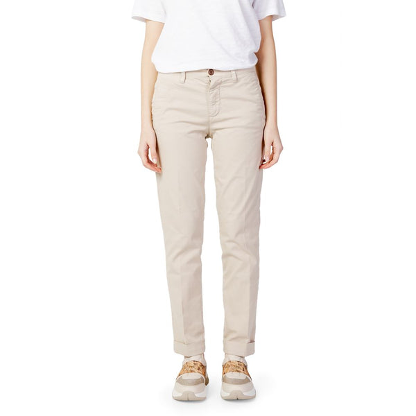 Beige Cotton Jeans & Pant Blauer