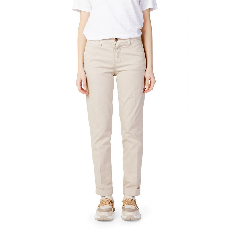 Beige Cotton Jeans & Pant Blauer