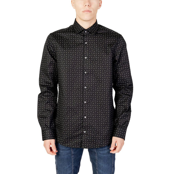 Black Cotton Shirt Calvin Klein