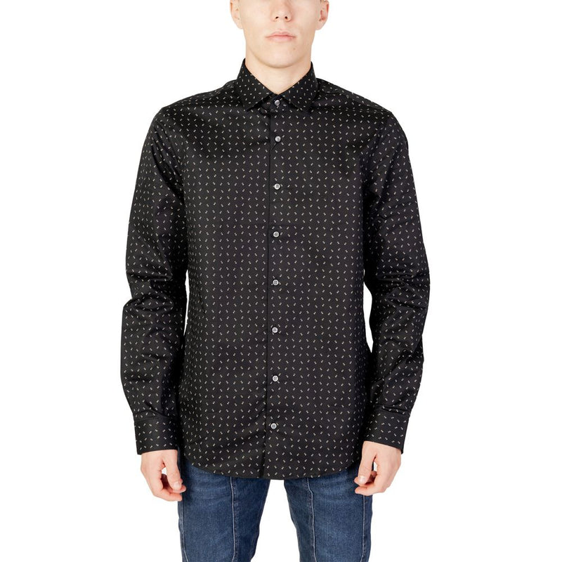 Black Cotton Shirt Calvin Klein