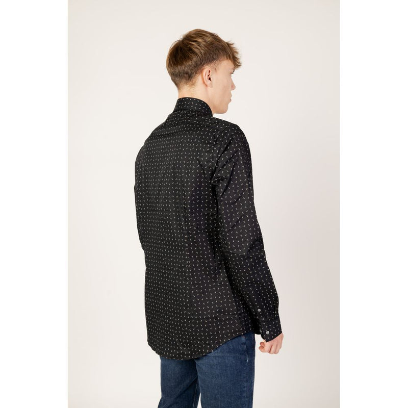 Black Cotton Shirt Calvin Klein