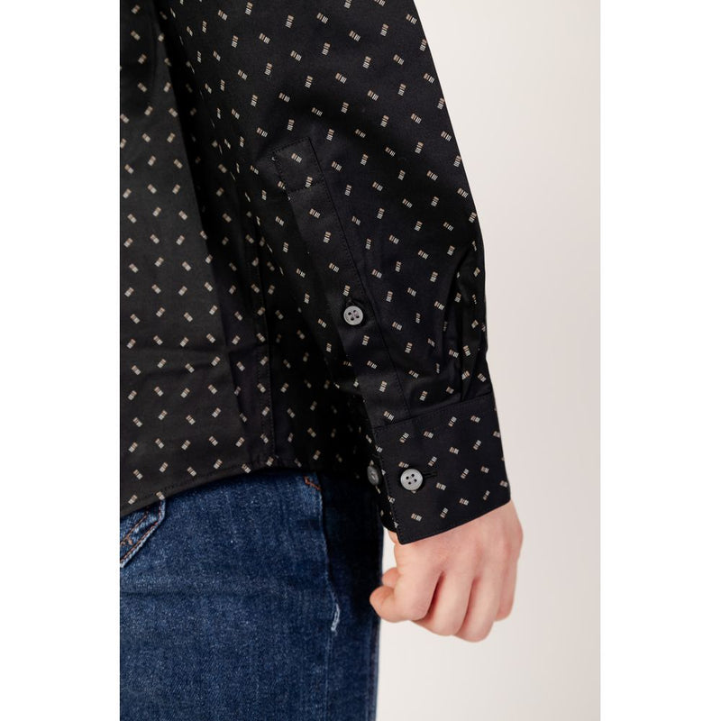 Black Cotton Shirt Calvin Klein