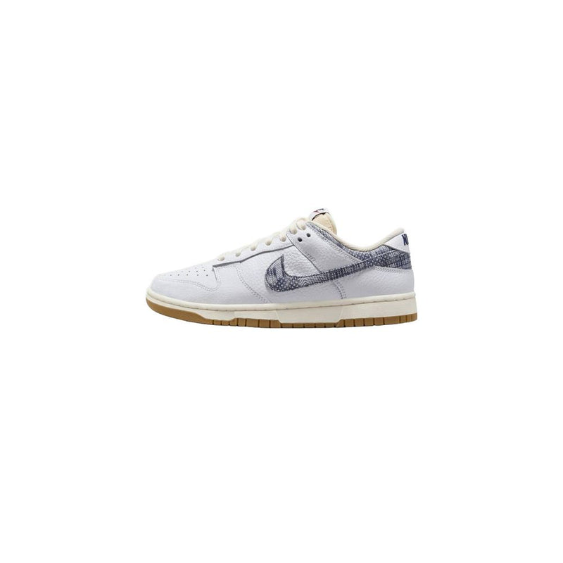 Blue Leather Sneaker Nike