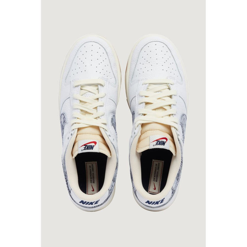 Blue Leather Sneaker Nike