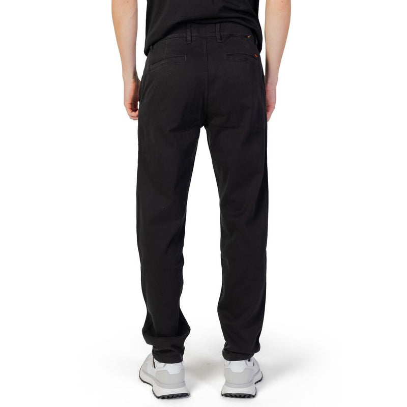 Black Cotton Jeans & Pant Hugo Boss