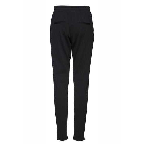 Black Polyester Jeans & Pant ICHI