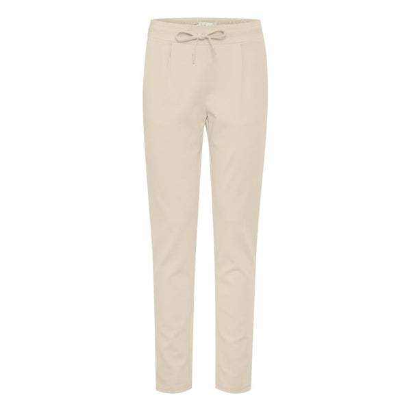 Beige Polyester Jeans & Pant ICHI