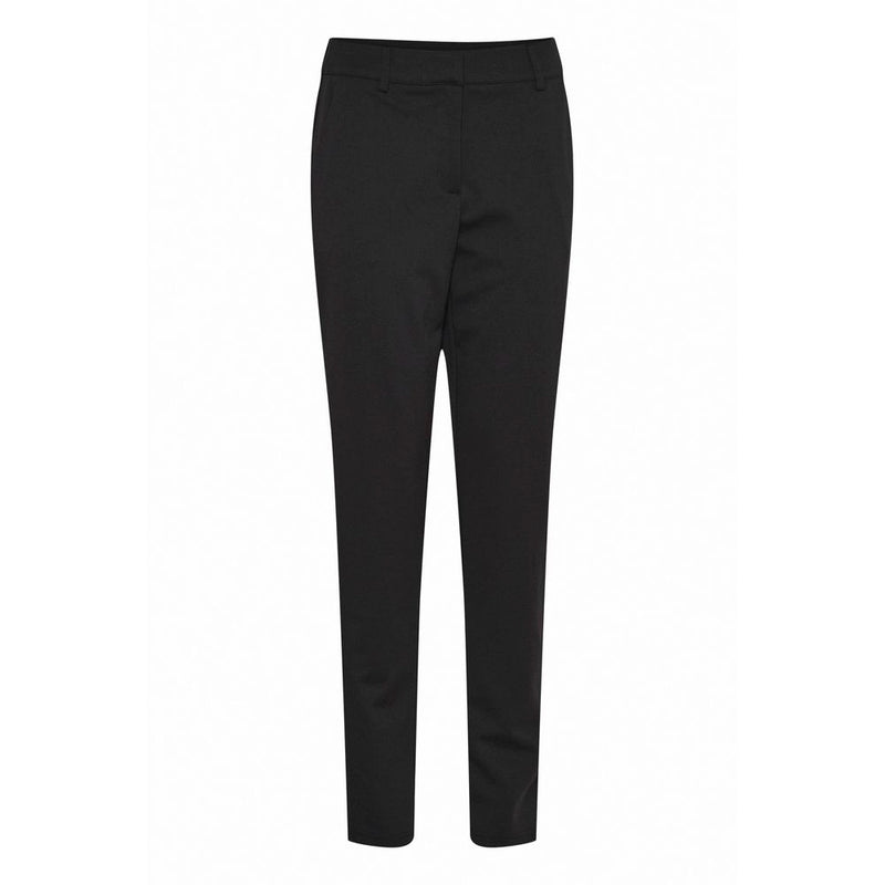 Black Recycled Polyester Jeans & Pant ICHI