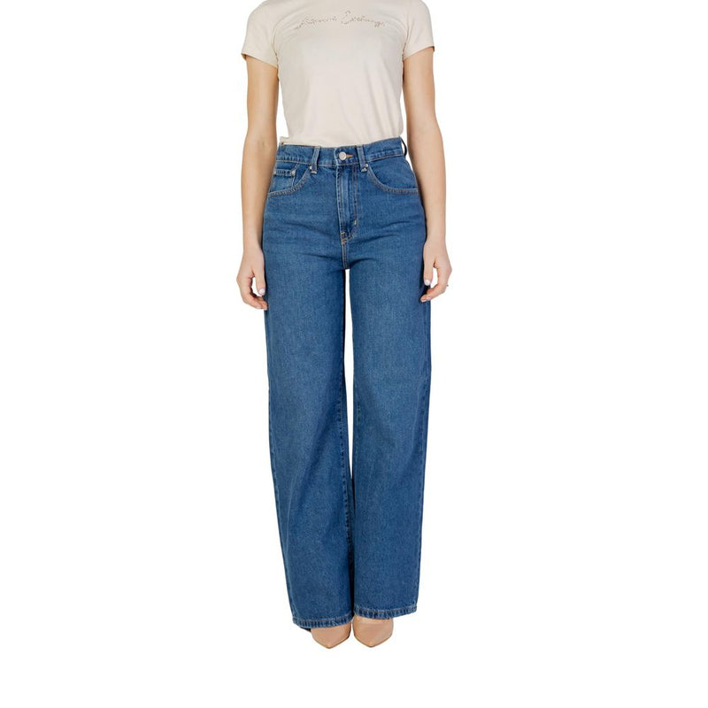 Blue Cotton Jeans & Pant Only