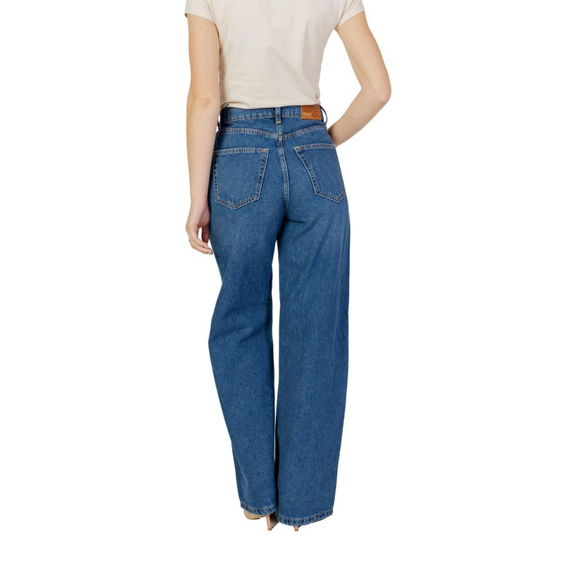 Blue Cotton Jeans & Pant Only